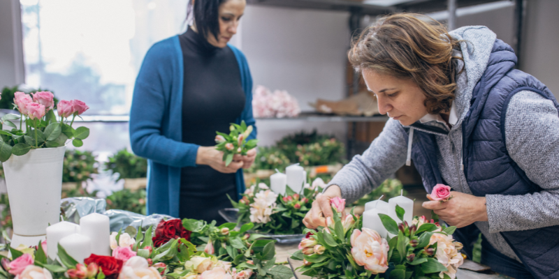 Flower Arranging & Creative Floral Classes