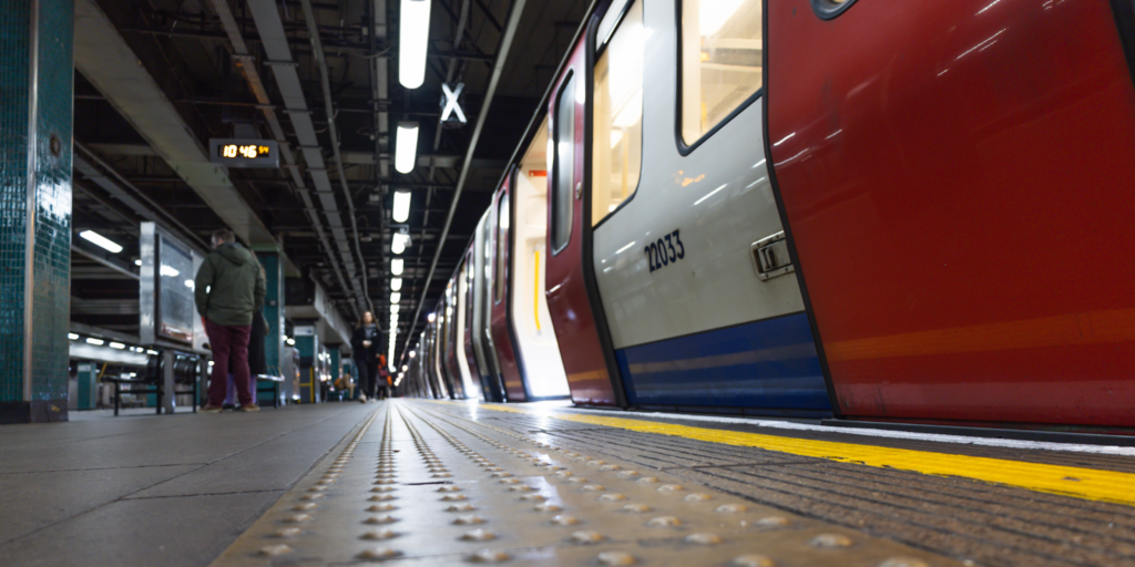 Take the Tube in london on weekend