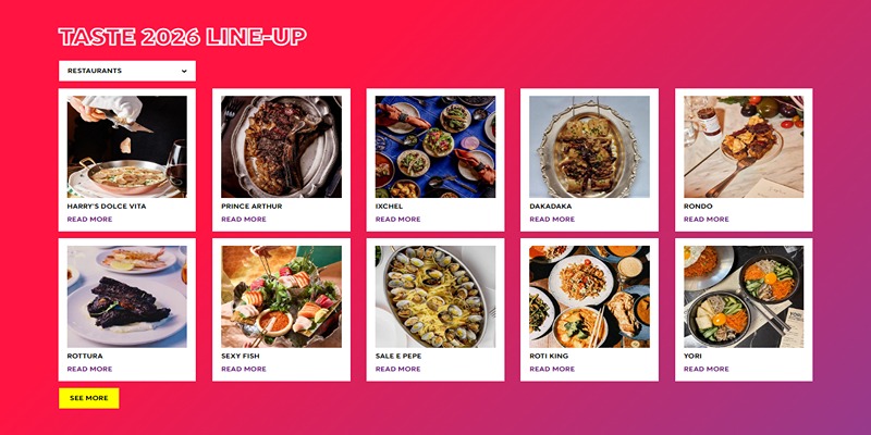 Taste of London 2026