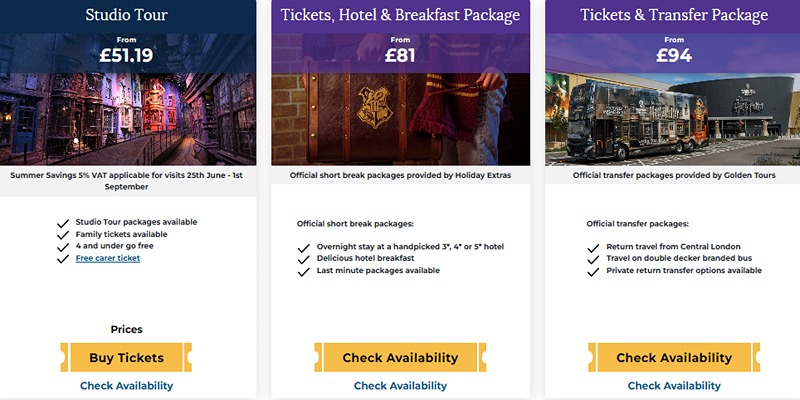 Harry Potter Studio Tour