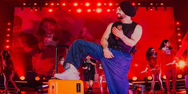 diljit dosanjh at wembley stadium

